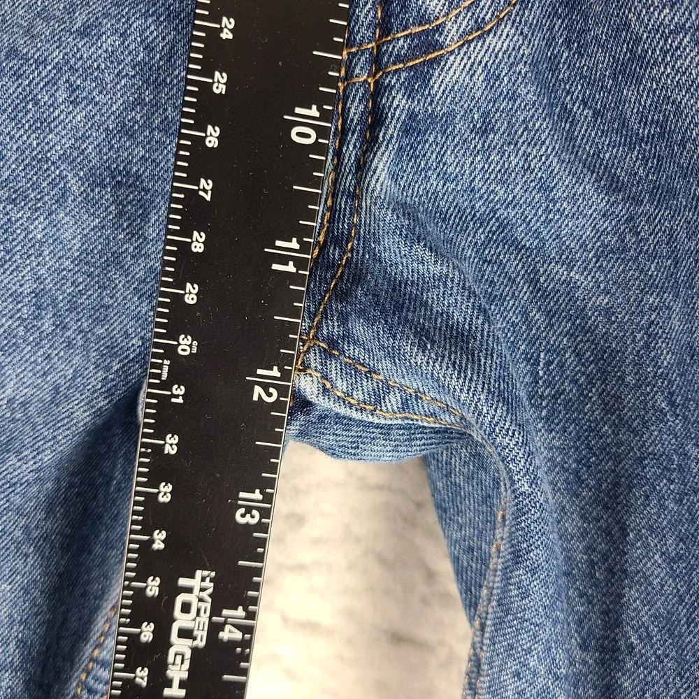 Levi's 505 Jeans Mens 36x32 Blue Regular Fit Straight Leg Medium‎ Wash Denim